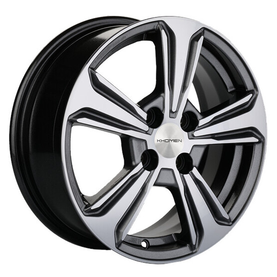 Диск Khomen 1502 15x6 4x100 ET50 DIA60.10 G-SILVER-FP
