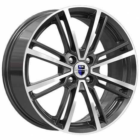 Диск K&K Эрфурт 17x7 5x114.30 ET45 DIA66.10 АЛМАЗ ЧЕРНЫЙ