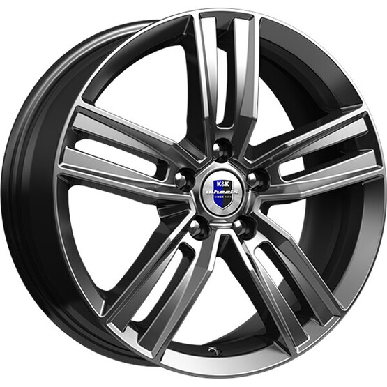 Диск K&K Танаис 18x7 5x100 ET48 DIA56.10 ДАРК ПЛАТИНУМ