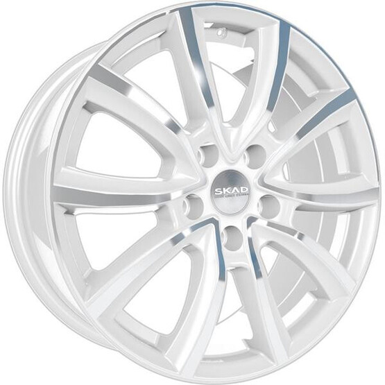 Диск Скад Онтарио 17x7 5x114.30 ET50 DIA67.10 АЛМАЗ-БЕЛЫЙ