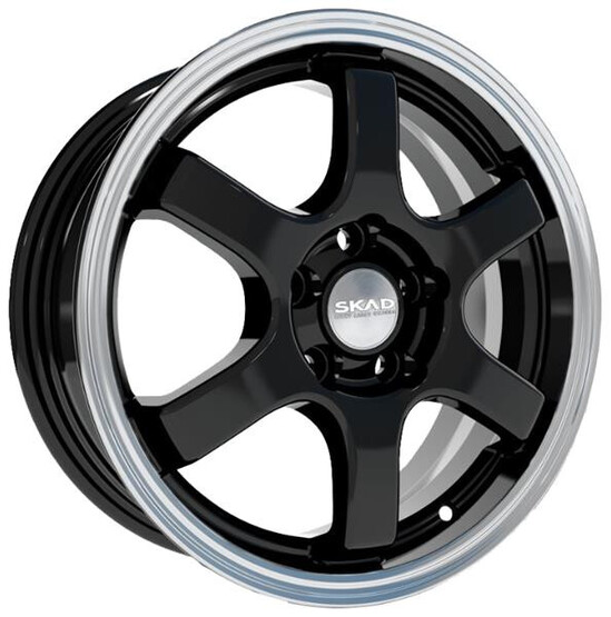 Диск Скад Киото 15x6 4x100 ET40 DIA60.10 АНТРАЦИТ АЛМАЗ