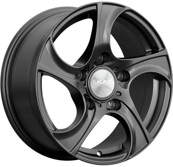 Диск Скад Вихрь 16x7 5x139.70 ET40 DIA98 ЧЕРНЫЙ БАРХАТ