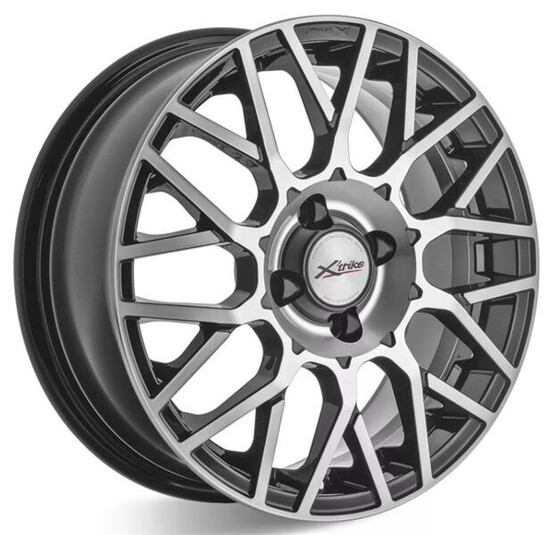 Диск X'trike X-132 15x6 4x100 ET46 DIA54.10 BK/FP