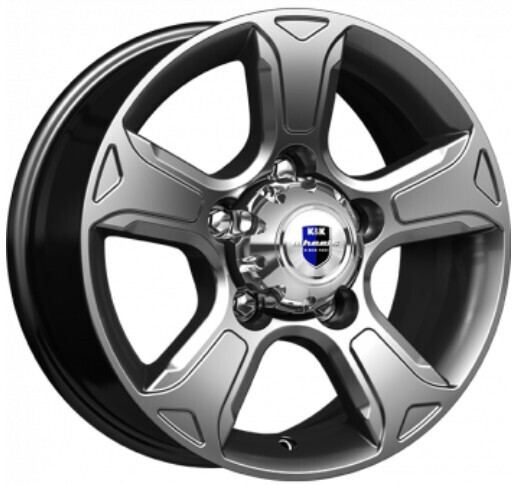 Диск K&K Атлант 16x7 5x139.70 ET35 DIA98 ДАРК ПЛАТИНУМ