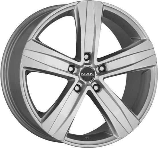 Диск Mak Stone5 17x7 5x112 ET55 DIA66.60 SILVER