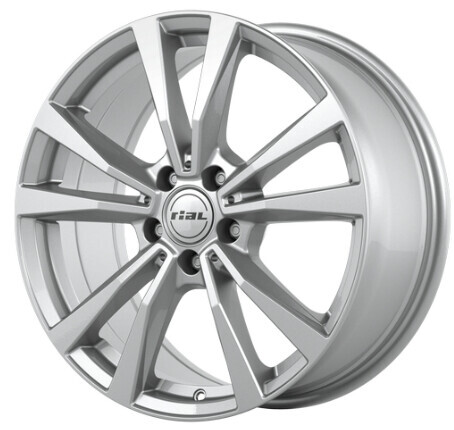 Диск Rial M12X 20x9 5x112 ET42 DIA66.50 POLAR SILVER