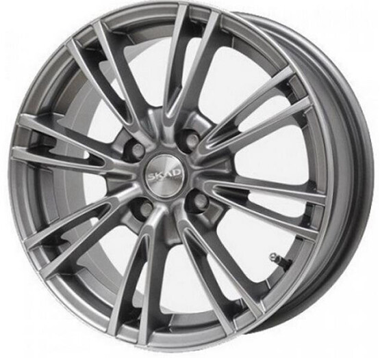 Диск Скад Пантера 14x5.50 4x114.30 ET39 DIA66.10 ГРАФИТ