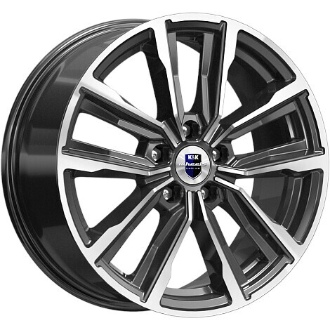 Диск K&K Лацио 17x7.50 5x108 ET45 DIA67.10 АЛМАЗ ЧЕРНЫЙ
