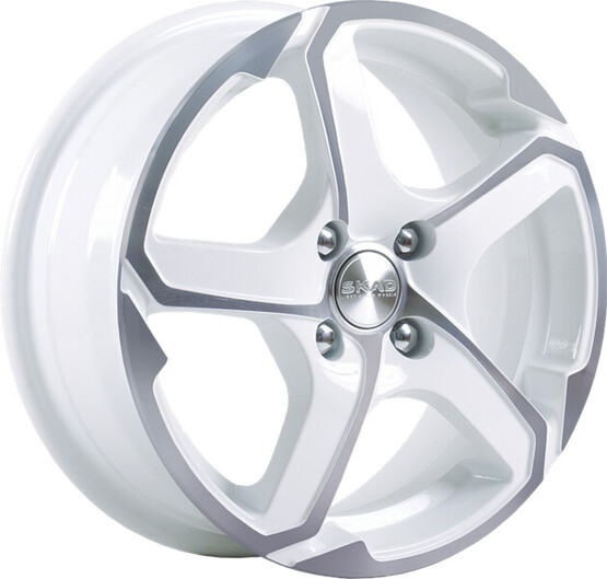 Диск Скад Аллигатор 15x6 5x100 ET38 DIA57.10 АЛМАЗ-БЕЛЫЙ