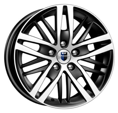 Диск K&K Fencer (Кс730) 16x7 5x114.30 ET40 DIA66.10 АЛМАЗ ЧЕРНЫЙ