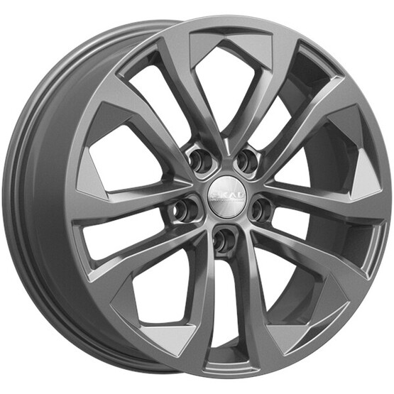 Диск Скад Тукан 17x7 5x100 ET35 DIA57.10 ГРАФИТ