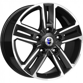 Диск K&K Backfire 18x8 5x114.30 ET50 DIA66.10 АЛМАЗ ЧЕРНЫЙ