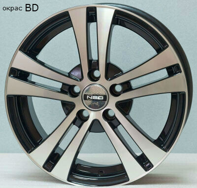 Диск Tech Line 540 15x6 5x100 ET40 DIA57.10 BD