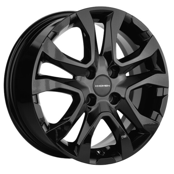 Диск Khomen 1503 15x6 4x100 ET50 DIA60.10 BLACK