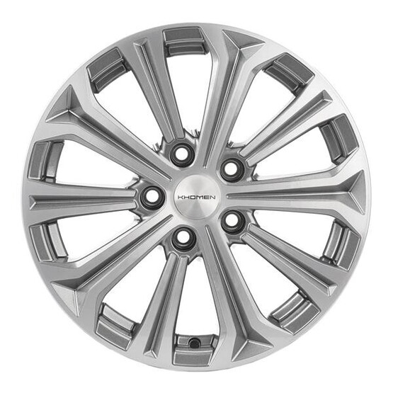 Диск Khomen 1610 16x6.50 5x114.30 ET47 DIA66.10 GRAY-FP
