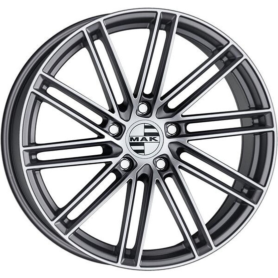 Диск Mak Leipzig 20x9 5x112 ET26 DIA66.60 GUNMETAL MIRROR FACE
