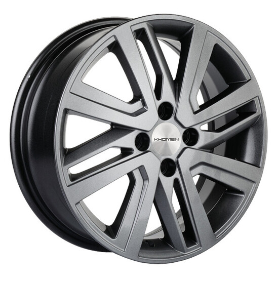 Диск Khomen 1609 16x6 4x100 ET41 DIA60.10 G-SILVER