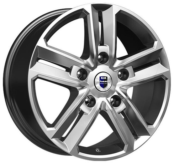 Диск K&K Backfire 18x8 5x127 ET56.40 DIA71.60 ДАРК ПЛАТИНУМ