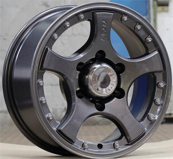 Диск Скад Титан 16x7 5x139.70 ET35 DIA109.70 ГРАФИТ