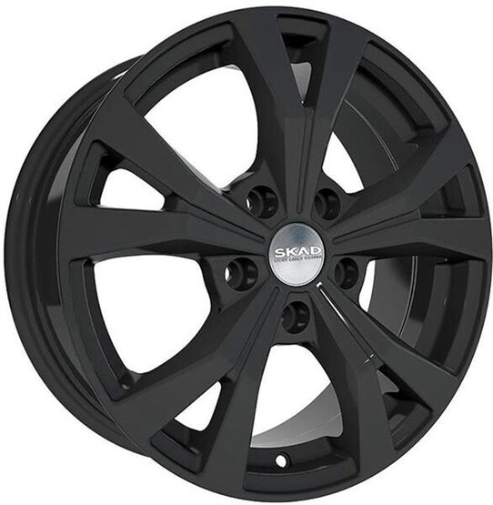 Диск Скад Нагано 16x6.50 5x114.30 ET45 DIA67.10 ЧЕРНЫЙ БАРХАТ