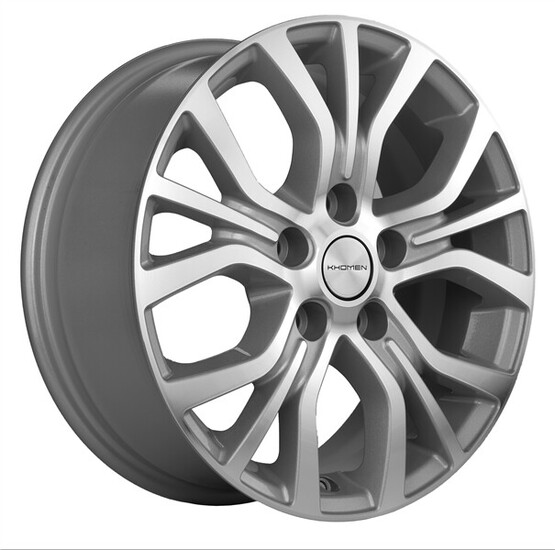 Диск Khomen 1608 16x6.50 5x114.30 ET45 DIA54.10 F-SILVER-FP