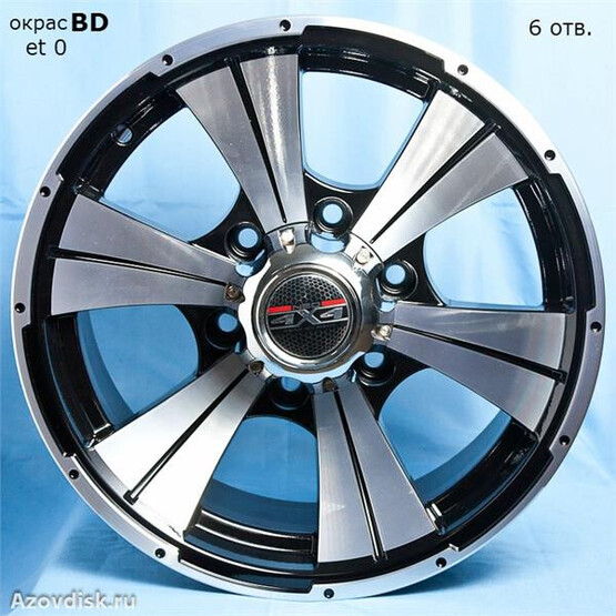 Диск Tech Line 652 16x7.50 5x139.70 ET10 DIA108.10 BD