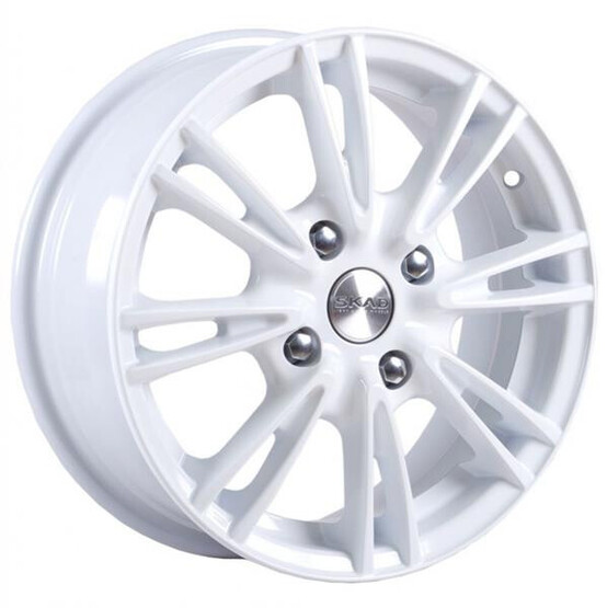 Диск Скад Пантера 14x5.50 4x98 ET39 DIA58.60 БЕЛЫЙ