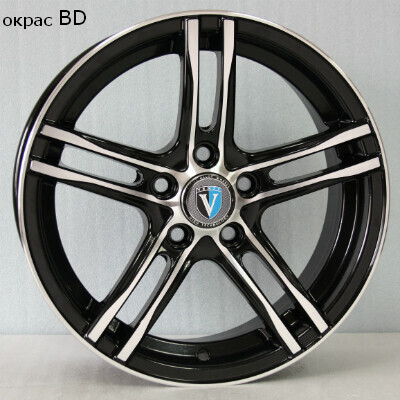 Диск Khomen 1505 15x5.50 5x139.70 ET5 DIA108.10 F-SILVER-FP