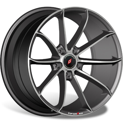 Диск Inforged Ifg 18 19x8.50 5x114.30 ET45 DIA67.10 BLACK MACHINED