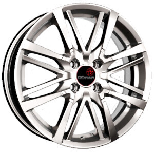 Диск Вектор B215 16x6 4x100 ET41 DIA60.10 СИЛЬВЕР