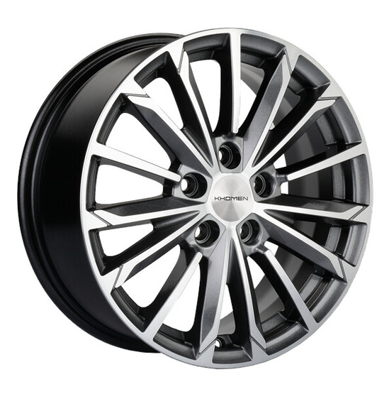 Диск Khomen 1611 16x6.50 5x108 ET50 DIA63.30 G-SILVER-FP