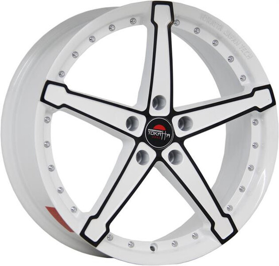 Диск Yokatta Model-10 16x6.50 5x105 ET39 DIA56.60 W+B