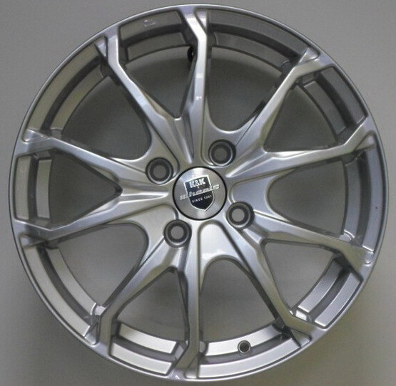 Диск K&K Brent (Кс733) 16x6 4x100 ET41 DIA60.10 ДАРК ПЛАТИНУМ