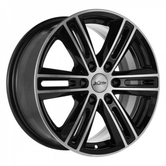 Диск X'trike X-124 17x7.50 6x139.70 ET25 DIA100.10 BK/FP