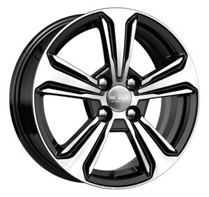 Диск K&K Кс 777 15x6 4x100 ET46 DIA54.10 АЛМАЗ ЧЕРНЫЙ