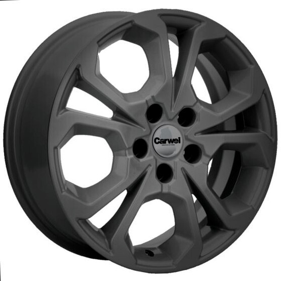 Диск Carwel Шира 17x6.50 5x114.30 ET50 DIA64.10 BL