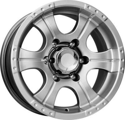 Диск K&K Байконур 16x8 6x139.70 ET0 DIA110.10 БЛЭК ПЛАТИНУМ