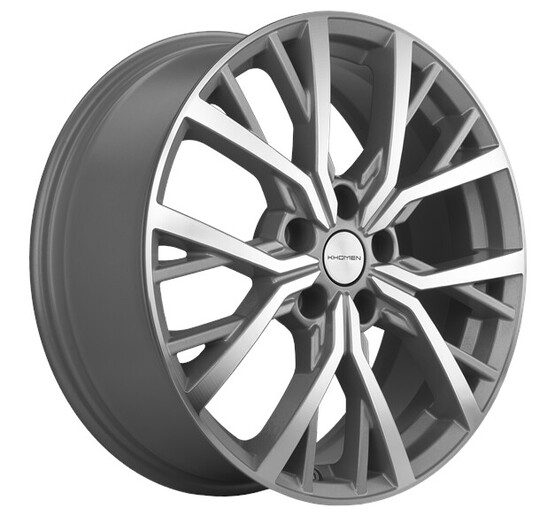 Диск Khomen 1806 18x7 5x114.30 ET45 DIA67.10 F-SILVER-FP