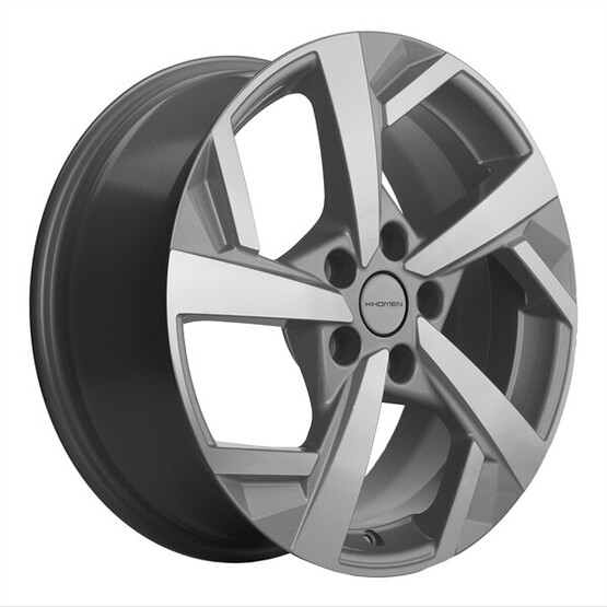Диск Khomen 1712 17x7 5x114.30 ET37 DIA66.60 F-SILVER-FP