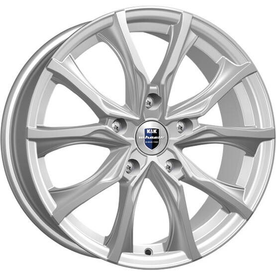 Диск K&K Твист 17x7.50 5x120 ET45 DIA64.10 БЛЭК ПЛАТИНУМ