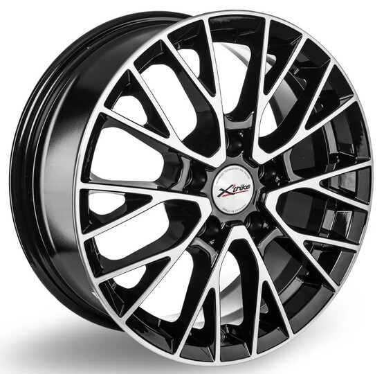 Диск X'trike X-135 16x6.50 5x108 ET37 DIA67.10 BK/FP
