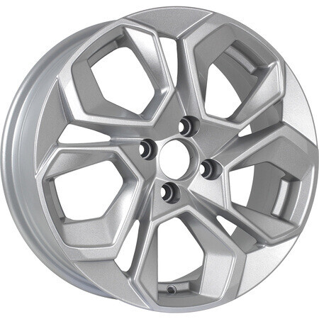 Диск Kdw Kd1620 16x6.50 4x100 ET45 DIA60.10 SILVER_PAINTED
