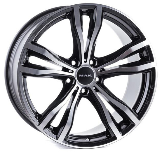 Диск Mak X-Mode 19x9 5x120 ET18 DIA74.10 BLACK MIRROR