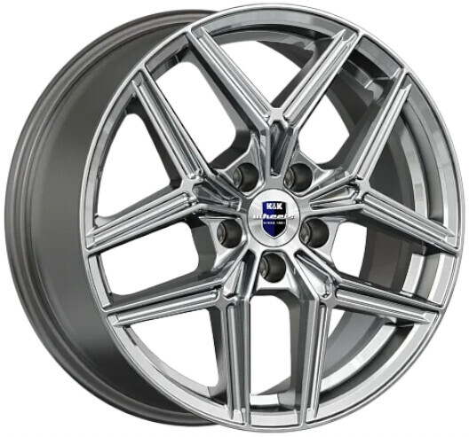 Диск K&K Юнион 17x7 5x114.30 ET48.50 DIA67.10 ДАРК ПЛАТИНУМ
