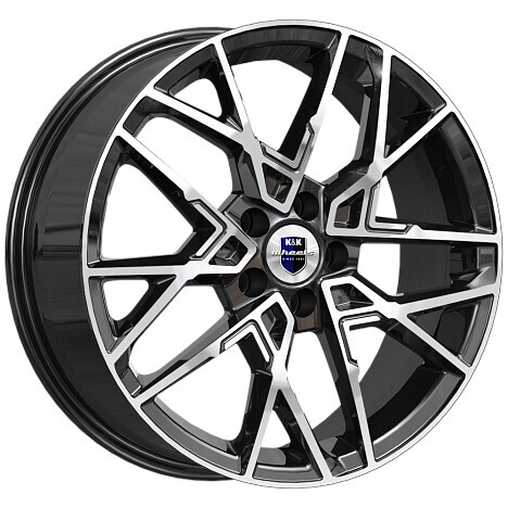 Диск K&K Вудроф 18x7 5x110 ET40 DIA65.10 АЛМАЗ ЧЕРНЫЙ