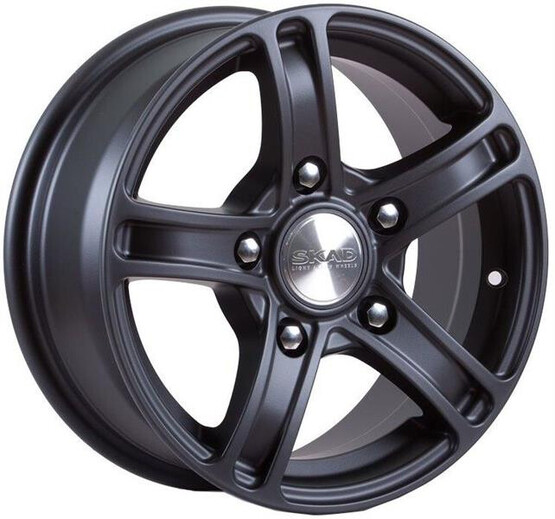 Диск Скад Трофи 15x6.50 5x139.70 ET40 DIA98 ЧЕРНЫЙ БАРХАТ