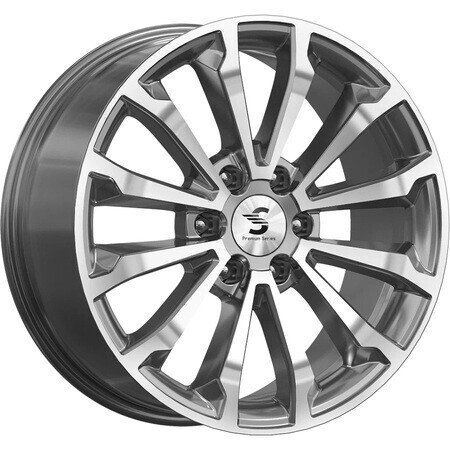Диск Premium Series Кр006 20x8.50 6x139.70 ET25 DIA106.10 DIAMOND GLOSS GRAPHITE