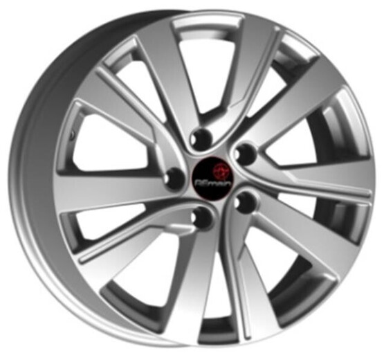 Диск Remain R185 17x7 5x114.30 ET48.50 DIA67.10 СИЛЬВЕР