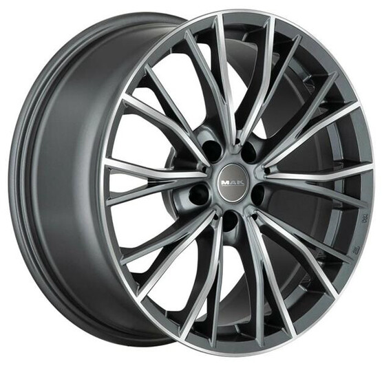 Диск Mak Mark 18x7.50 5x120 ET45 DIA72.60 GUN MET-MIRROR FACE