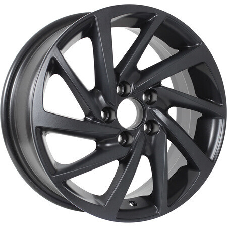 Диск Kdw Kd1530 15x6 5x100 ET38 DIA57.10 MATT_BLACK_PAINTED
